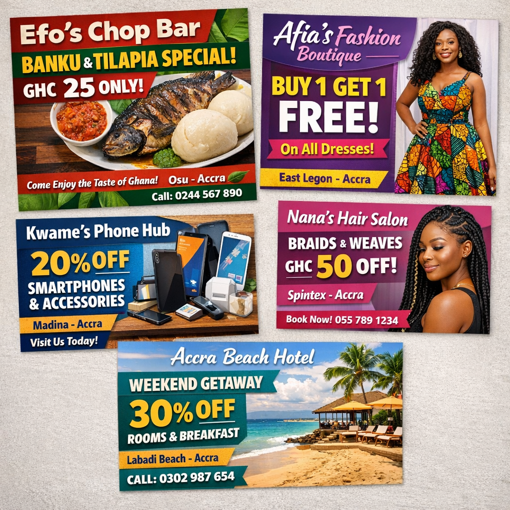 Discover Exclusive Deals from Accra’s Local Businesses