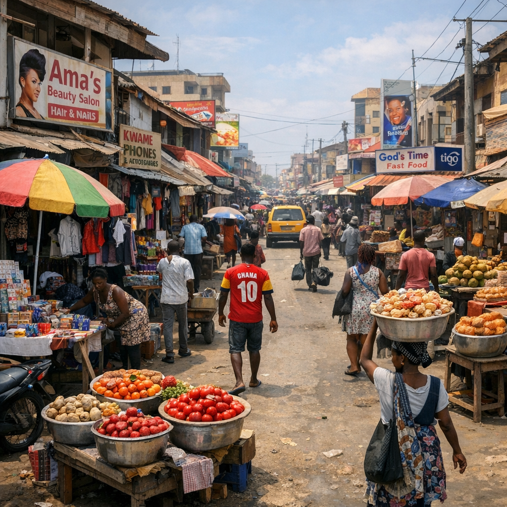 The Resilience of Accra’s Small Businesses Amid Economic Challenges