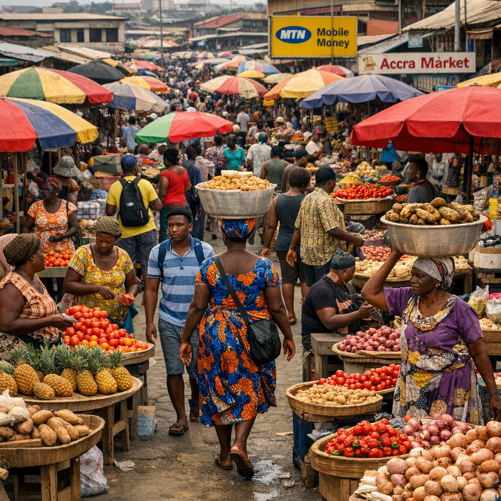 The Vital Role of Open-Space Businesses in Accra’s Economy
